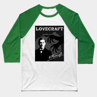 H P Lovecraft's Dark Claws #2 Baseball T-Shirt